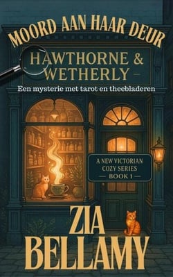 Moord aan haar deur - Een mysterie met tarot en theebladeren, #1