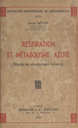 Respiration et métabolisme azoté - Étude de physiologie foliaire