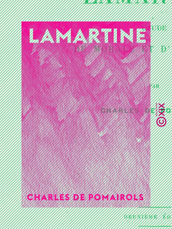 Lamartine - Étude de morale et d'esthétique