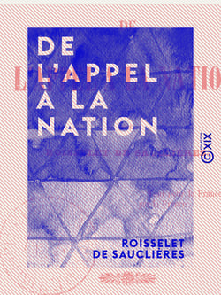 De l'appel à la Nation