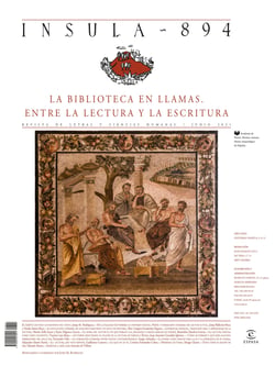 La biblioteca en llamas. Entre la lectura y la escritura (Ínsula n° 894) - (Junio de 2021)