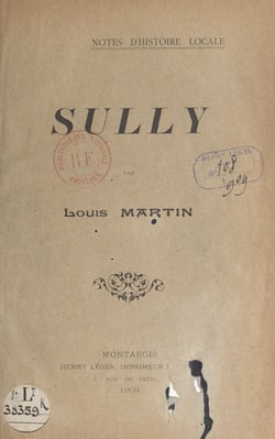 Sully - Notes d'histoire locale