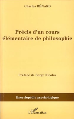 Précis d'un cours élémentaire de philosophie