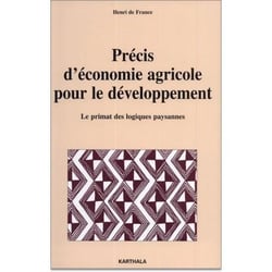 Précis d'économie agricole pour le développement