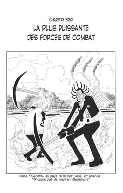 One Piece édition originale - Chapitre 320 - La plus puissante des forces de combat