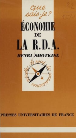 Économie de la R.D.A.
