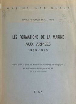 Les formations de la marine aux armées, 1939-1945