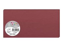 25 cartes Pollen 106x213 mm  - Bordeaux