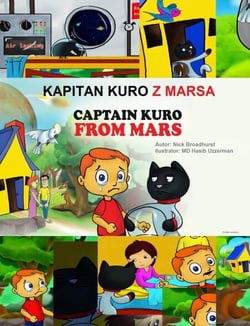 Kapitan Kuro Z Marsa - Captain Kuro From Mars European Language Books, #13