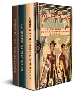 The Ritchie &amp; Fitz Sci-Fi Murder Mysteries Books 1-3 - The Ritchie and Fitz Murder Mysteries, #7