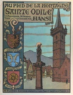 Au pied de la montagne Sainte-Odile : Obernai, Bœrsch, Rosheim - 10 aquarelles, 130 dessins