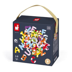 Mallette 52 lettres magnétiques Splash bois