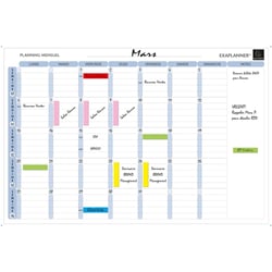 Planning magnétique Mensuel - Exacompta
