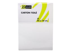 Carton toilé 1F - 22 x 16 cm - Monali