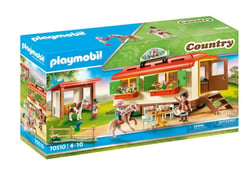 Box de poneys et roulotte - Playmobil - 70510