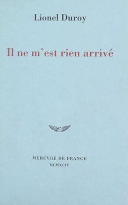 Il ne m'est rien arrivé - Récit d'un voyage dans les pays en guerre de l'ex-Yougoslavie