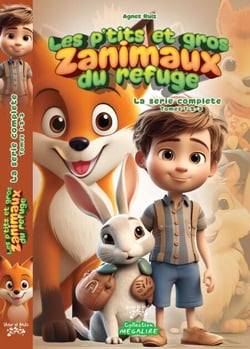 Les p’tits et gros Zanimaux du refuge – La série complète Tomes 1-2-3