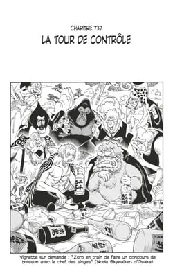 One Piece édition originale - Chapitre 737 - La tour de contrôle