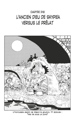 One Piece édition originale - Chapitre 248 - L'ancien dieu de Skypiea versus le prélat