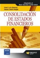 Consolidación de estados financieros - Adaptado al real Decreto 1159/2010