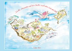 Turtle Amanda auf der Suche nach dem Ende der Welt