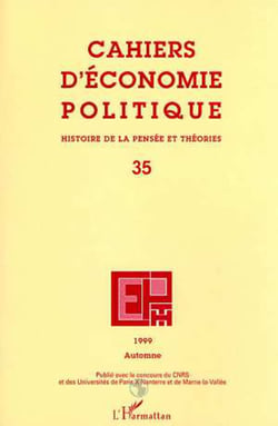 Cahiers d'économie politique n°35 - Automne 1999