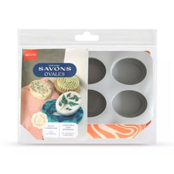 Moule en silicone - Savon ovale x6
