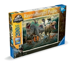 Puzzle XXL 200 pièces- L'univers de Jurassic World - Ravensburger