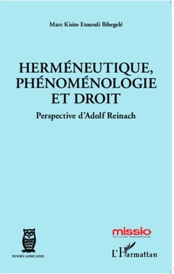 Herméneutique, phénoménologie et droit - Perspective d'Adolf Reinach