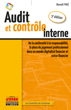 Audit et contrôle interne - 5e édition - De la conformité à la responsabilité, la place du jugement professionnel dans un monde digitalisé financier et extra-financier