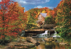 Puzzle 2000 pièces - High Quality Collection - Glade Creek Griest Mill