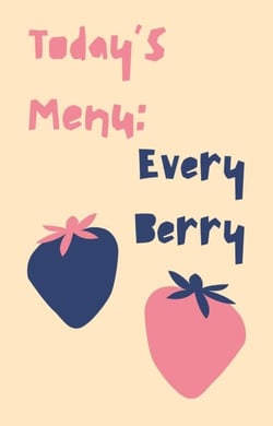 Today's Menu: Every Berry - Today's Menu, #1