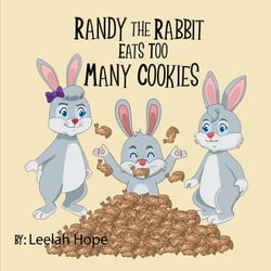 Randy the Rabbit Eats Too Many Cookies - Bedtime children's books for kids, early readers
