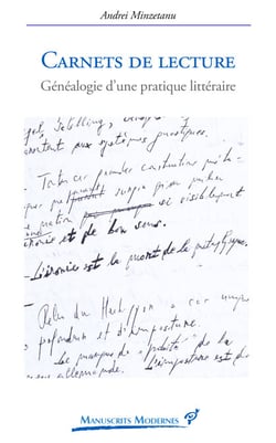 Carnets de lecture - Généalogie d'une pratique littéraire