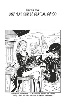 One Piece édition originale - Chapitre 1003 - Une nuit sur le plateau de go