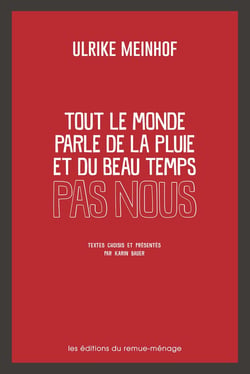 Tout le monde parle de la pluie et du beau temps. Pas nous