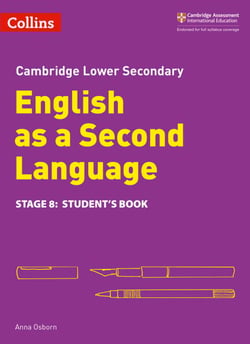 Lower Secondary English as a Second Language Student's eBook: Stage 8 - 1 year licence