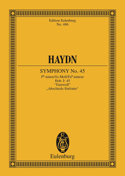 Symphony No. 45 F# minor, "Farewell" - Hob. I: 45