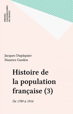Histoire de la population française (3) - De 1789 à 1914