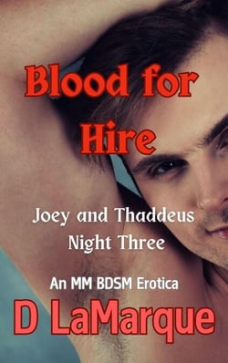 Blood for Hire: Joey and Thaddeus Night Three - Club V - Vampire human BDSM MM kink club, #3