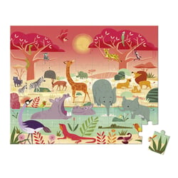 Puzzle - réserve animalière