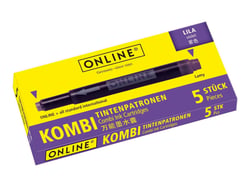 Boîte de 5 cartouches - Kombi - lilas