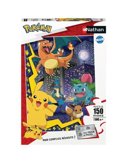 Puzzle 150 pièces - La ville des Pokémon