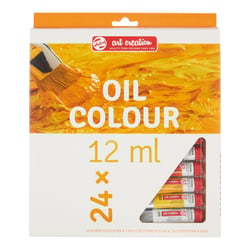 Coffret de peinture à l'huile 24 x 12 ml Art Creation Talens