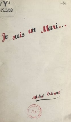 Je suis un mari