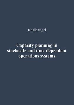 Capacity planning in stochastic and time-dependent operations systems