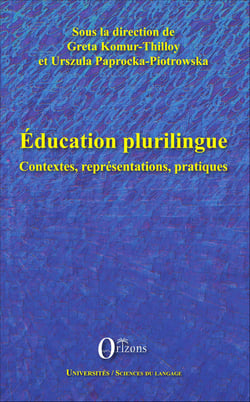 Education plurilingue - Contextes, représentations, pratiques