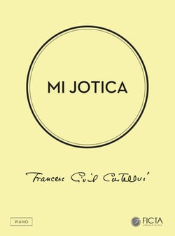 Mi jotica - Per a piano sol