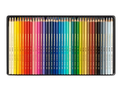 Boîte métal 40 crayons aquarelle SUPRACOLOR® - Caran d'Ache