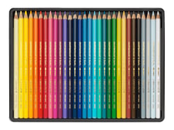 Boîte métal 30 crayons de couleurs aquarelle Artistes SUPRACOLOR® - Caran d'Ache